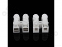 Kroonsteentje met quick connector 2-voudig